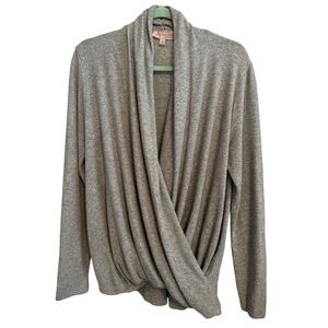 Philosophy Faux Wrap Sweater